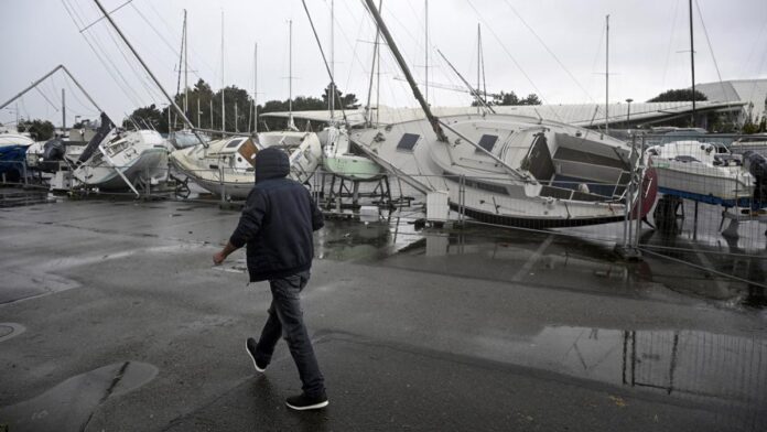 Son diez los muertos en Europa por la tormenta Ciarán