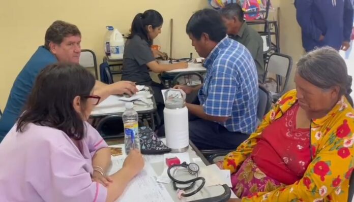 En Campo del Cielo se concretó el segundo operativo de salud
